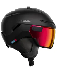 Casque de ski Savor GT Amid Visor Photo Black für Herren aus Wolle Größe 55-59 cm schwarz
