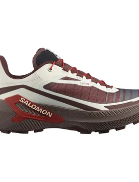 Genesis 2 Trail Running Shoes Vanilla Ice / Iron / Lava Falls UK 8.5 Men - Salomon - FashionsVida