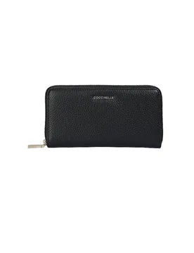 Monedero METALLIC SOFT negro - Coccinelle - FashionsVida