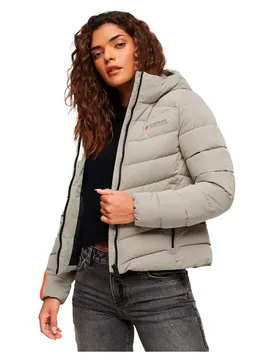 Giacca Imbottita Microfibre Winter Stone Grey XS - Superdry - FashionsVida