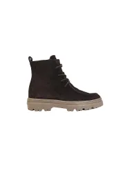 Botines con cordones marrón 41