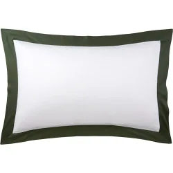 Funda de almohada algodón satén Langdon