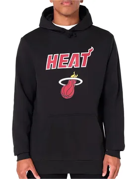 Miami heat sudadera baloncesto Negro (M) - New era - FashionsVida