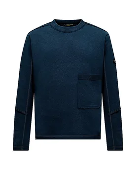 Pullover Funzionale da Uomo Fanes Dry blu L - Salewa - FashionsVida