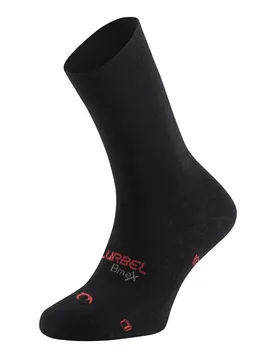 Chaussettes Longues Liner Five Half Black Red EU 45-47 - Lurbel - FashionsVida