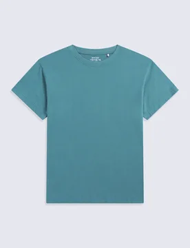 Idol' Womens T-Shirt Cotton Relaxed Fit Comfy Casual Tee - Teal - Size 16 Uk - Mountain Warehouse - FashionsVida