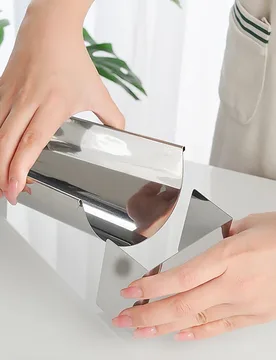 YU]Cake Slot Mold Set Stainless Steel DIY Christmas Dessert Chocolate Pastry Baking Accessories Moule Buche De Noel - Aliexpress - FashionsVida