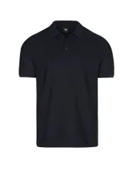 Polo de punto FENZI azul oscuro XL