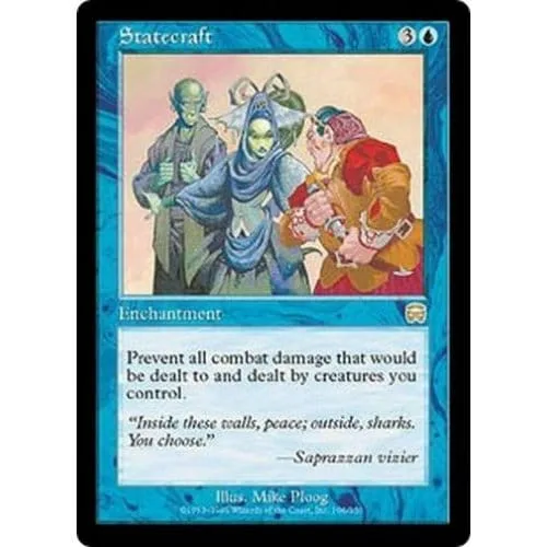 Statecraft (foil) Mercadian Masques - Magic: The Gathering - FashionsVida