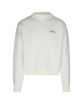 Sweater creme XXL herren - PROHIBITED - FashionsVida