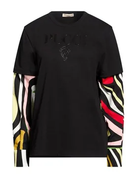 T-shirts Damen Schwarz M,S Damen - Pucci - FashionsVida