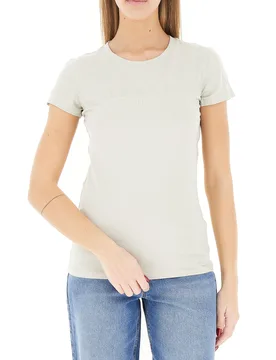 T-shirt girocollo GRIGIO PERLA L - Armani exchange - FashionsVida