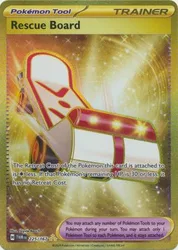 Pokemon SV Twilight Masquerade 225/167 Rescue Board (Secret Rare)