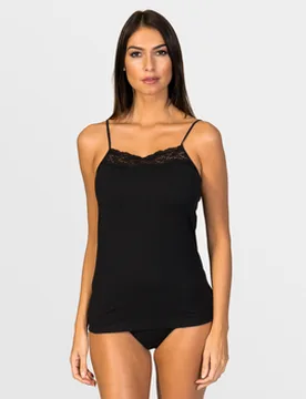 Unterhemden Trägerhemd Spitze Gerader Ausschnitt Damen Eu Xxl;Eu S;Eu M;Eu L;Eu Xl - Zd - Zero Defects - FashionsVida
