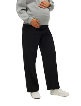 Pantaloni Becky Wide Leg Maternity Black M - Vero moda - FashionsVida
