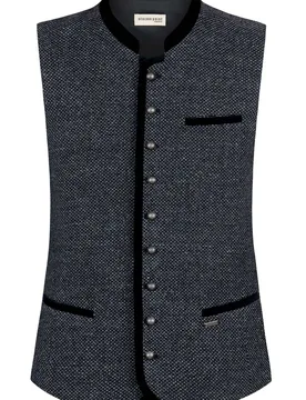 Trachtenweste Placido (nachtblau, Gr. 58) von Classics für Herren, Oberteile, 50% Wolle, 50% Polyester - Stockerpoint - FashionsVida