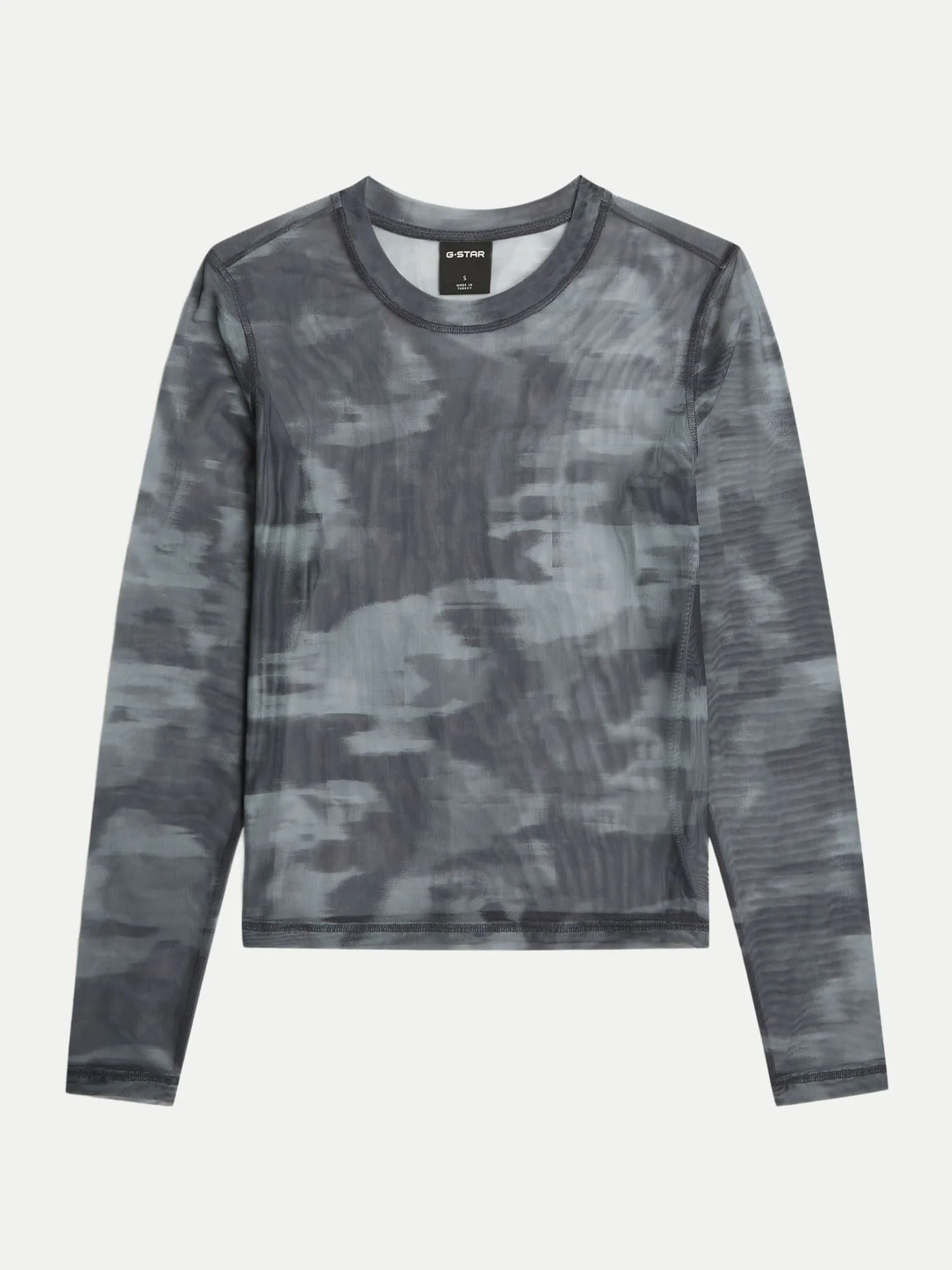 G-STAR RAW Meshshirt Motion Grau XL - G-Star RAW - FashionsVida