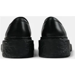 Mocasines con tacón unisex de piel vamonos