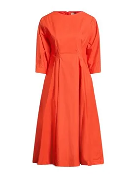 Midi-Kleid Damen Orange 36,38 Damen - Gentryportofino - FashionsVida
