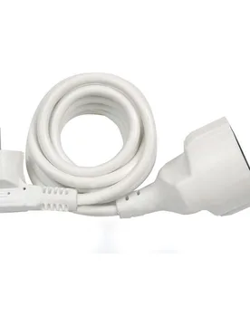Prolongador 5M H05Vv-F 3G1.5Mm² 16A 250V~ Blanco - SIMON - FashionsVida