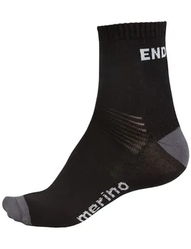 Calzini Lunghi Baabaa Merino Half Black - Endura - FashionsVida