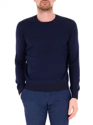 Maglia lana vergine BLU NOTTE 48