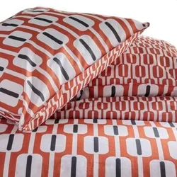 Bettwäsche Parure De Lit Sunshine Enzo Rouge Einheitsgrösse