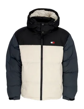 Piumino Uomo Alaska Colorblock Puffer Newsprint Multi - Tommy hilfiger - FashionsVida