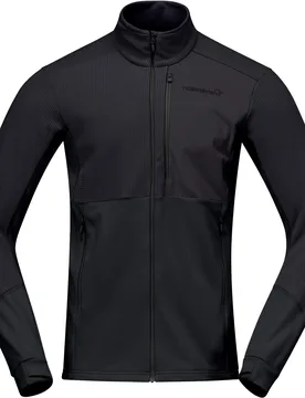 Norrona Technische Fleecejacke Lofoten Warm2 Jacket M Caviar Black für Herren Größe XL schwarz - Norröna - FashionsVida