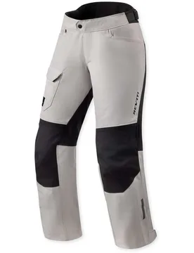 Pantaloni Moto Donna Convergent H2O Ladies Argento Ne taglia 36 - Rev'it - FashionsVida