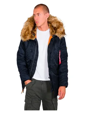 Industries Cappotto N-3b Vf59 Rep.Blue XL - ALPHA - FashionsVida
