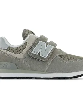 Sneaker 57 Core Hook & Loop Grey EU 32 - New Balance - FashionsVida