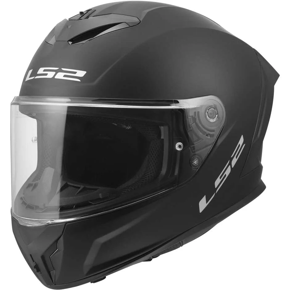 Casco Moto Integrale FF820 RAPID III SOLID Opaco Nero taglia XS - LS2 - FashionsVida