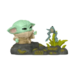 POP! Star Wars: The Mandalorian #721 Grogu with Frog Deluxe
