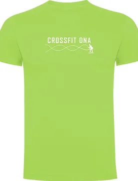 T-shirt à Manches Courtes Crossfit Dna Light Green L - Kruskis - FashionsVida