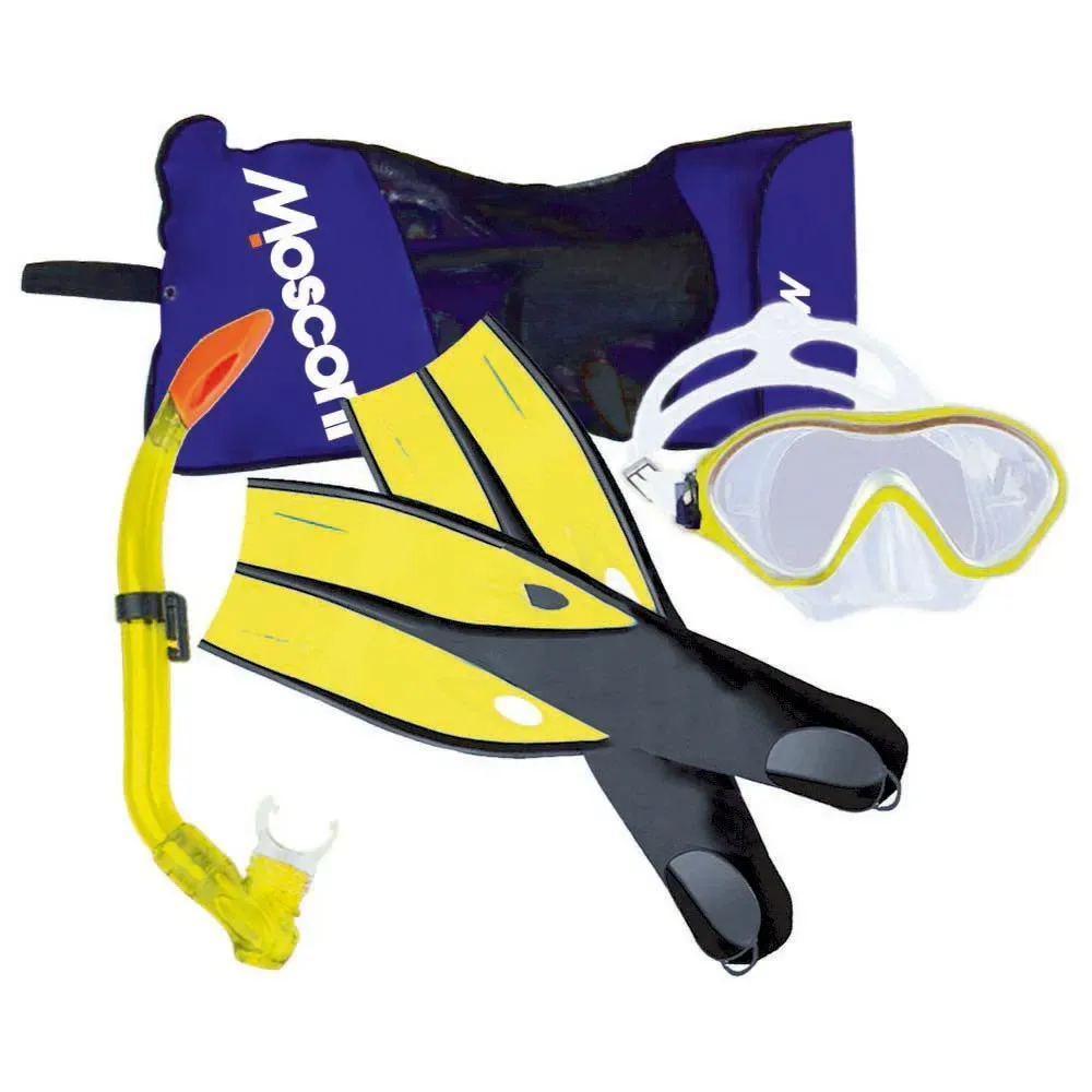 Set Di Snorkeling Per Bambini Trio Bora - Mosconi - FashionsVida