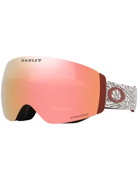 Masque de ski - Flight Deck Pro M Matte Black Prizm Rose Gold & Prizm Black - Bordeaux - Oakley - FashionsVida