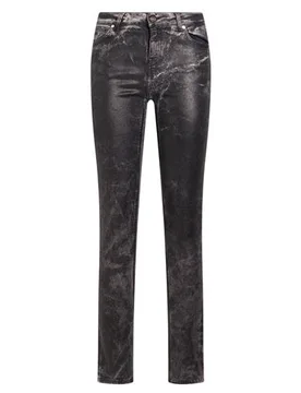 Jeanshose Damen Braungrau 26 Damen - Dixie - FashionsVida