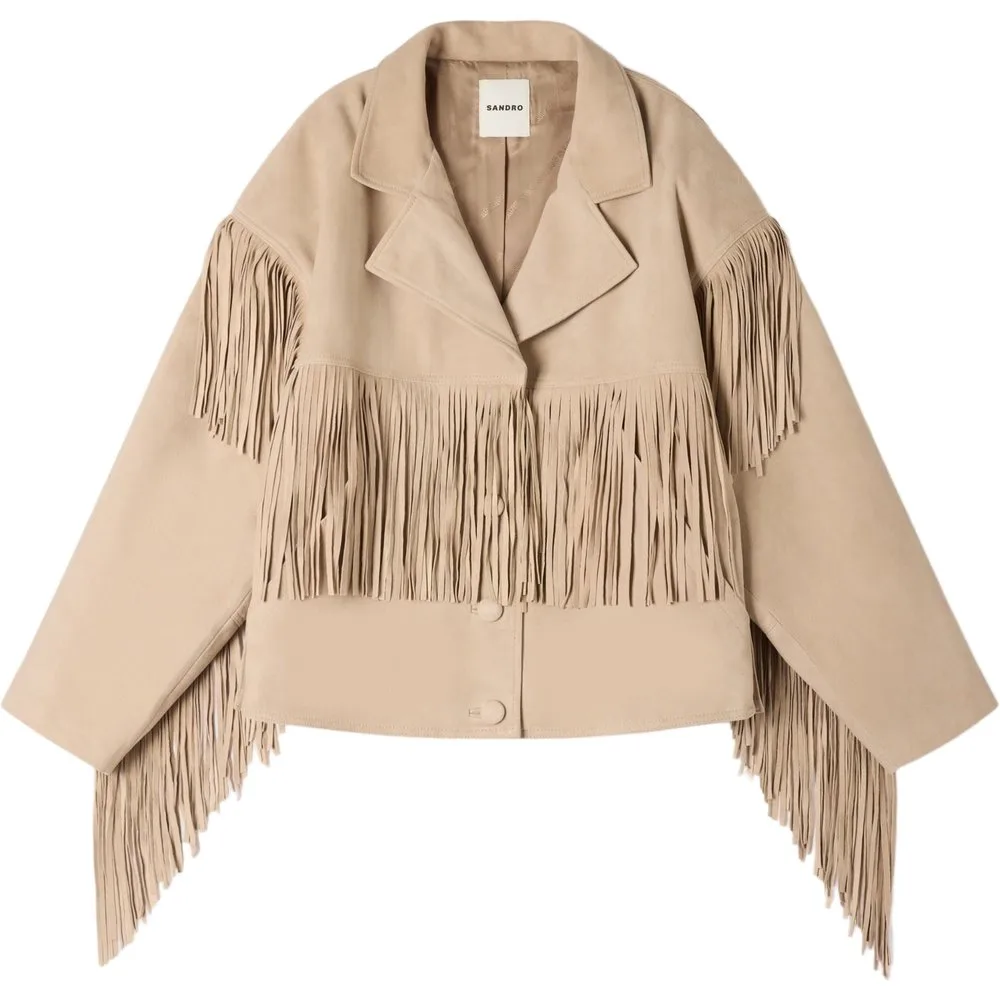 Sandro - Cazadora de mujer liso - sandro - FashionsVida
