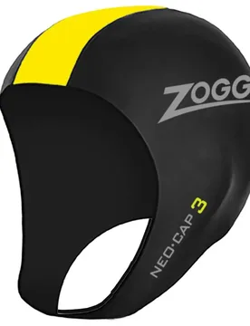 Neoprene Cap Black / Yellow S-M unisex - Zoggs - FashionsVida