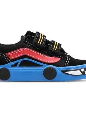 Old Skool Baby Shoes - Black - Size 3.5 - Canvas - Black - Size: 3.5 - Vans - FashionsVida