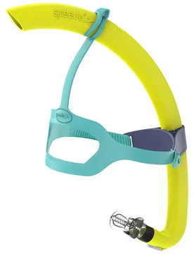 Bullet Junior Frontal Snorkel Hyper Yellow / Arctic Glass One Size unisex - Speedo - FashionsVida