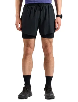Zeroweight 5 Inch Shorts Black S Men - Odlo - FashionsVida