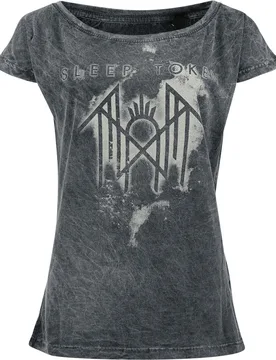 T-Shirt - Take Me Back - S bis 3XL - für Damen - Größe 3XL - schwarz/grau - EMP exklusives Merchandise! - Frauen - female - Sleep Token - FashionsVida