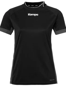 T-shirt à Manches Courtes Prime Black / Anthracite XS - Kempa - FashionsVida