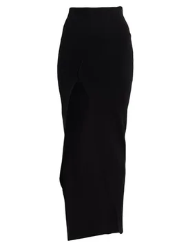 Maxi-Rock Damen Schwarz L,M,S,XS Damen - Rick Owens - FashionsVida