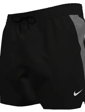 Contend Solid Essential 5´´ Volley Swimming Shorts Black S Men - Nike Swim - FashionsVida