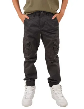 Pantalon Cargo Garden Charcoal 10 Années Garçon - Deeluxe - FashionsVida