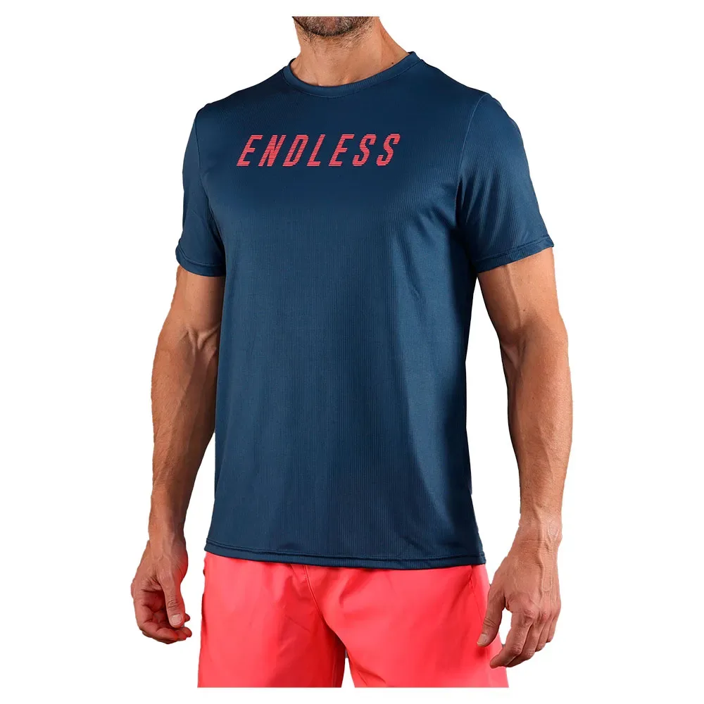 Ace Short Sleeve T-shirt Abyss Blue L - Endless - FashionsVida