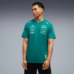 Camiseta Casual de Hombre AMF1 Replica Alonso